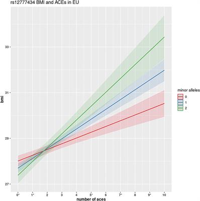 The Impact of ACEs on BMI: An Investigation of the Genotype-Environment Effects of BMI